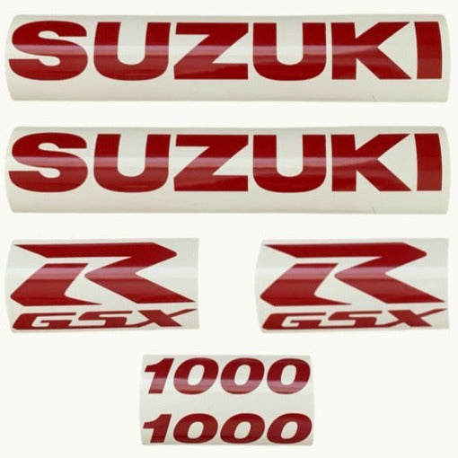 SUZUKI GSXR 600/750/1000 “SUZUKI” Decal Kit